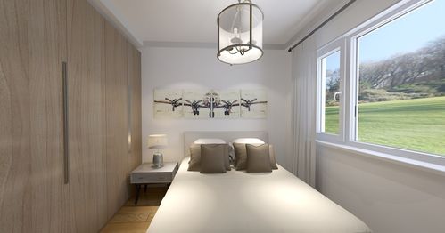 庭好的家装 银川阅海壹号院现代简约风格房间装修设计案例解析